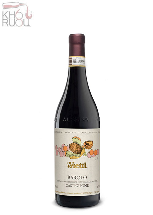 Rượu Vang Ý Vietti Barolo Castiglione 2017