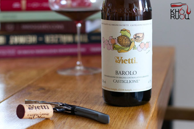 Rượu Vang Ý Vietti Barolo Castiglione 2019