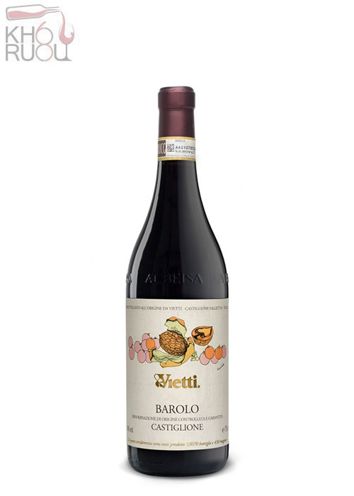 Rượu Vang Ý Vietti Barolo Castiglione 2019