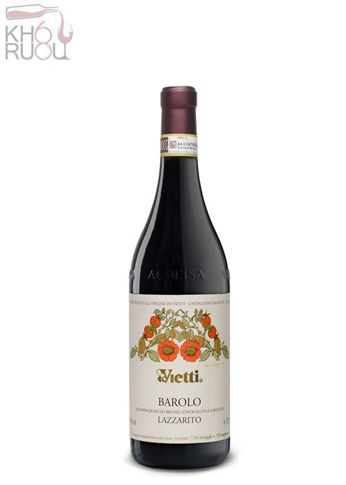 Rượu Vang Ý Vietti Barolo Lazzarito 2015 Rượu Vang Ý Vietti Barolo Lazzarito 2012
