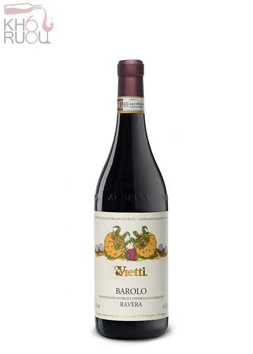 Rượu Vang Ý Vietti Barolo Ravera 2012