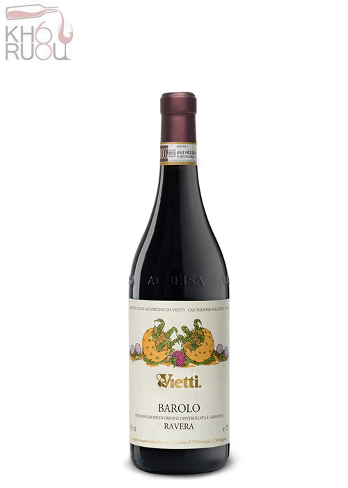 Rượu Vang Ý Vietti Barolo Ravera 2019
