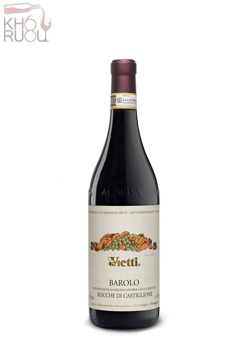 Rượu Vang Ý Vietti Barolo Rocche di Castiglione 2019 Rượu Vang Ý Vietti Barolo Rocche di Castiglione 2019