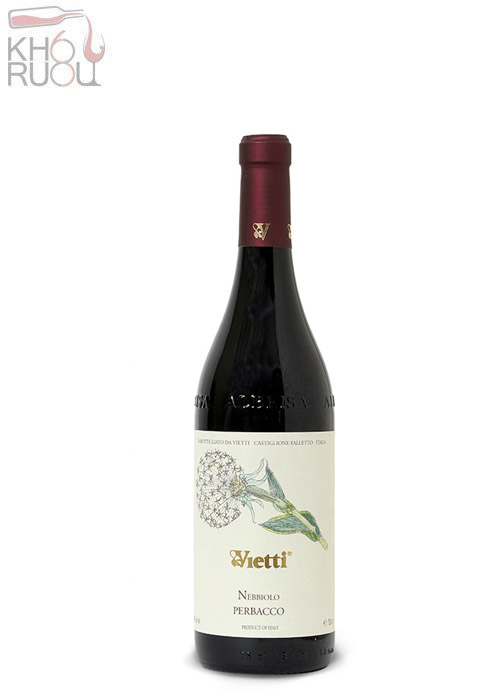 Rượu vang Ý Vietti Roero Arneis Rượu Vang Ý Vietti Langhe Nebbiolo Perbacco