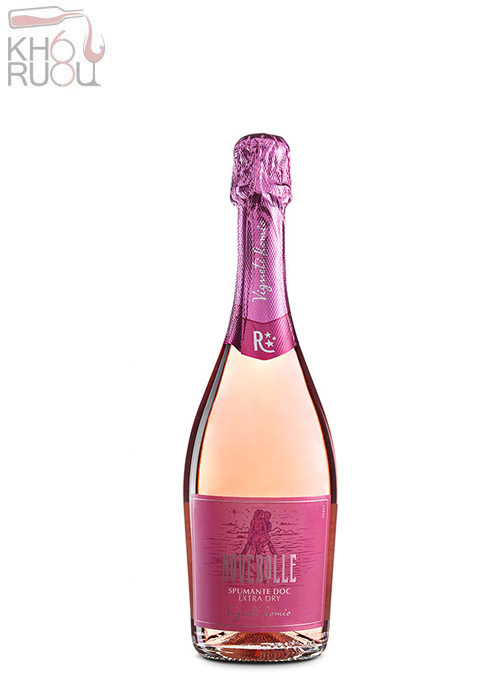 Rượu Vang Hồng Vigneti Romio Novebolle Romagna Spumante Rosato Extra Dry