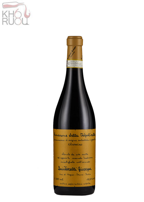 Rượu vang Ý Amarone della Valpolicella Classico Quintarelli Giuseppe 2000