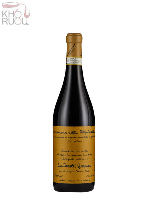 Rượu vang Ý Amarone della Valpolicella Classico Quintarelli Giuseppe 2015