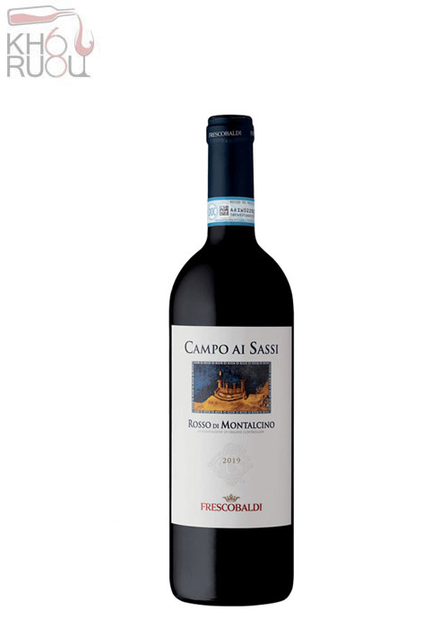 Rượu vang Ý Campo ai Sassi Rosso di Montalcino 2019