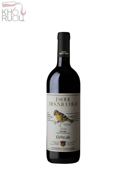 Rượu Vang Ý Castellare Di Castellina I Sodi Di S.Nicolo 2014