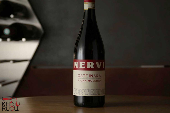 Rượu vang Ý Conterno Nervi Gattinara Vigna Molsino 2016