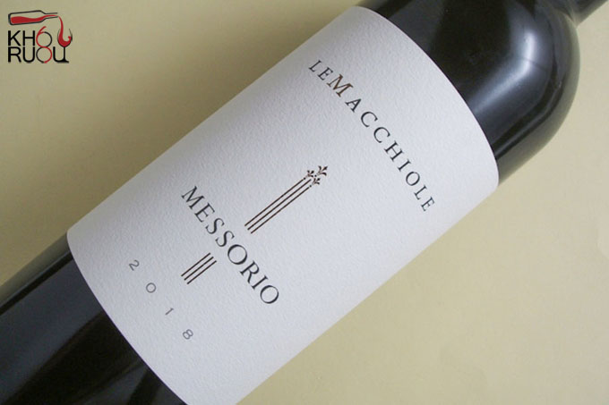 Rượu Vang Ý Le Macchiole Messorio 2018