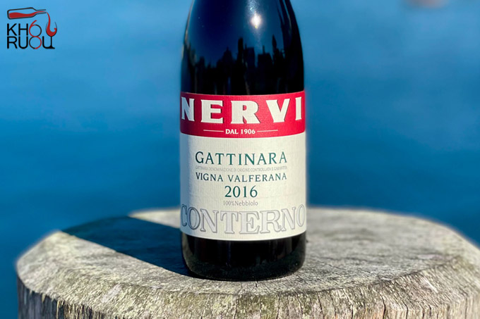 Rượu vang Ý Conterno Nervi Gattinara Vigna Valferana 2016