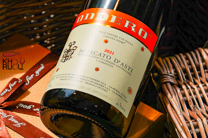 Rượu vang ngọt Oddero Moscato Dasti Rượu vang ngọt Oddero Moscato Dasti