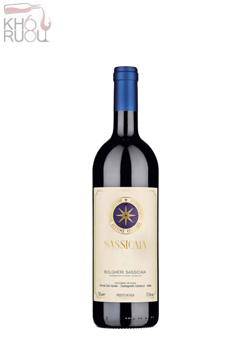 Rượu vang Ý cao cấp Sassicaia 2010 Rượu vang Ý cao cấp Sassicaia 2010