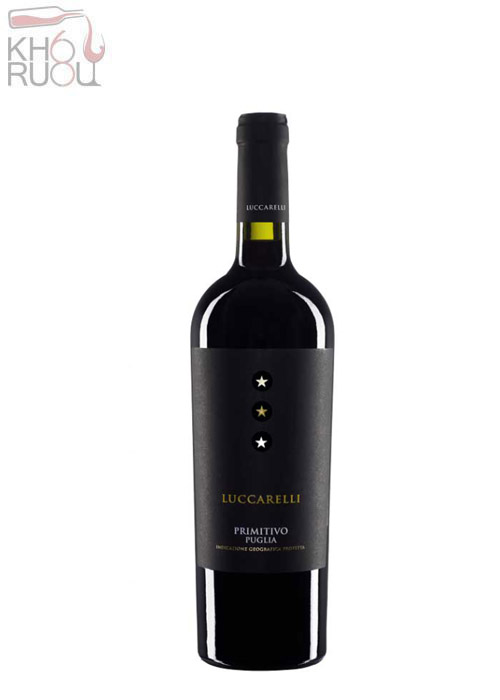Rượu vang Ý Luccarelli Primitivo
