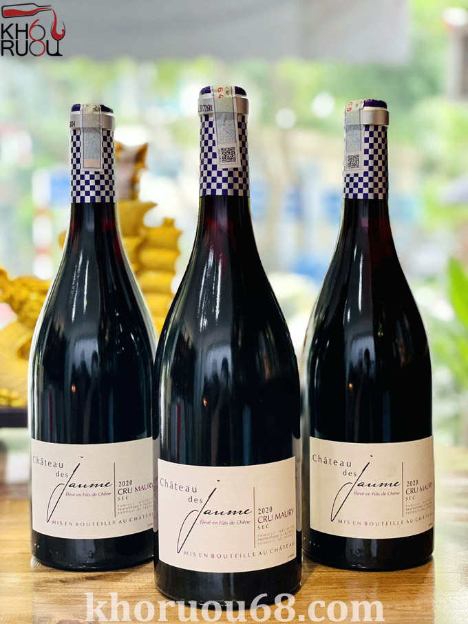 Rượu Ngoại Nhập Cao Cấp Rượu vang Pháp Chateau des Jaume 2020