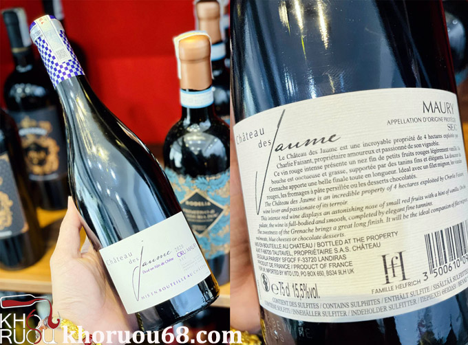 ruou-vang-phap-chateau-des-jaume Rượu vang Pháp Chateau des Jaume 2020