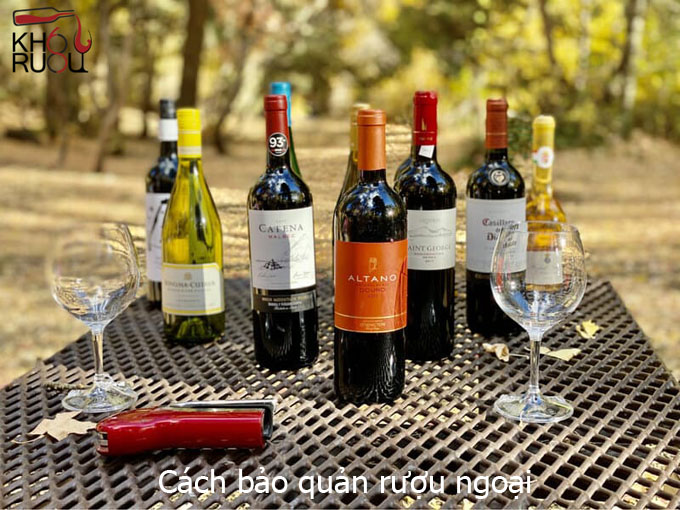 Cách bảo quản rượu ngoại