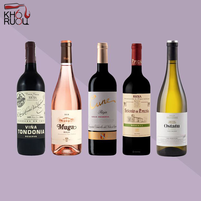 Rượu Rioja. 