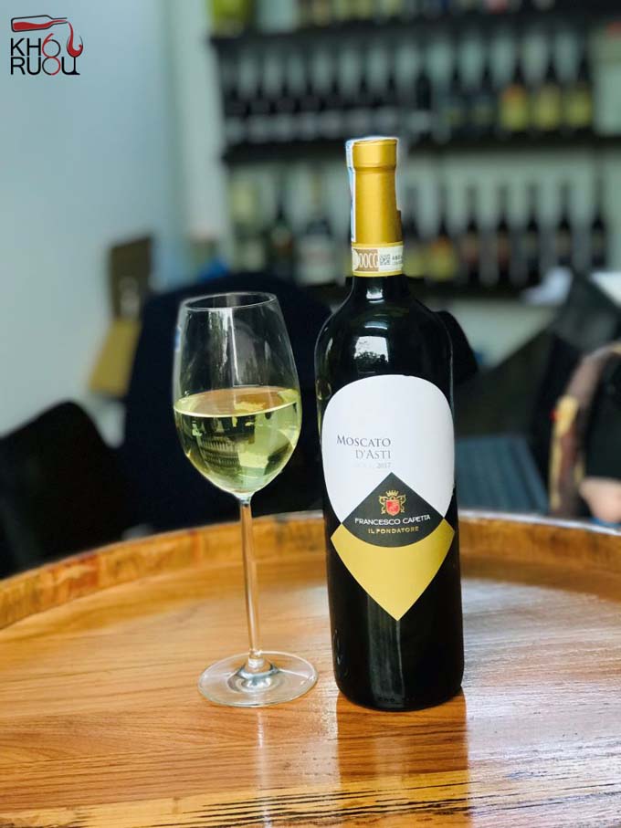 Rượu Vang Trắng Moscato