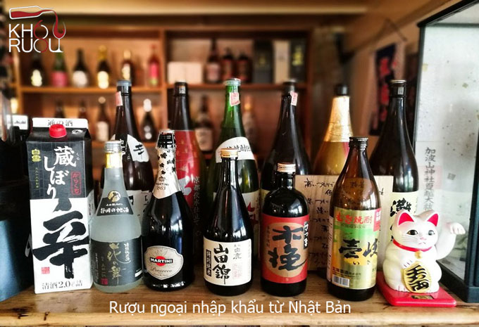 Rượu ngoại nhập khẩu từ Nhật Bản