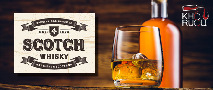 Rượu whisky ngoại nhập khẩu Scotland whisky