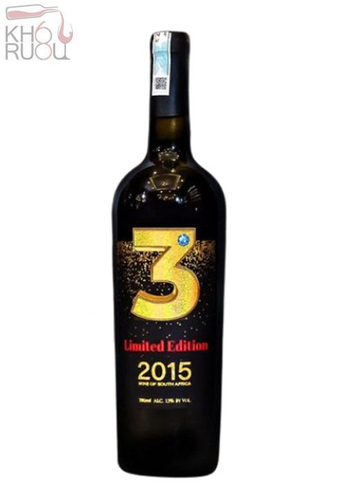 Rượu Vang Number 3 Pinotage 2015