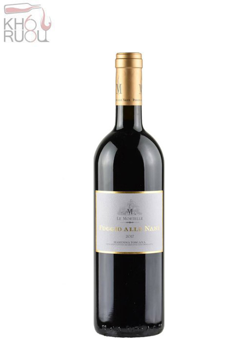 Rượu vang Ý Poggio Alle Nane Maremma 2017