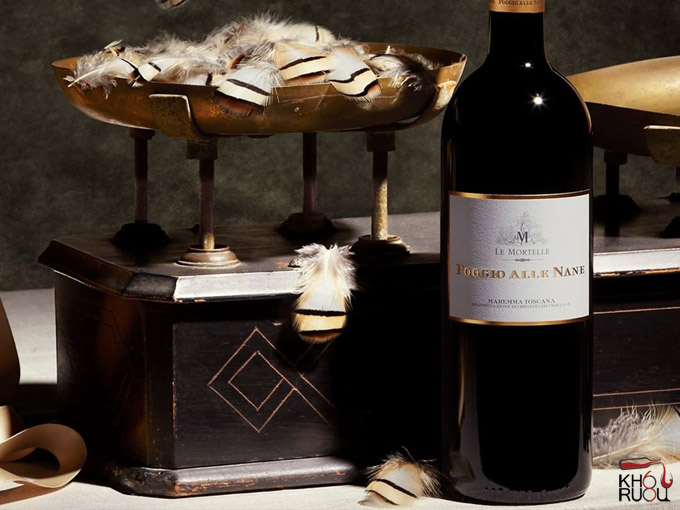 Rượu vang Ý Poggio Alle Nane Maremma 2017