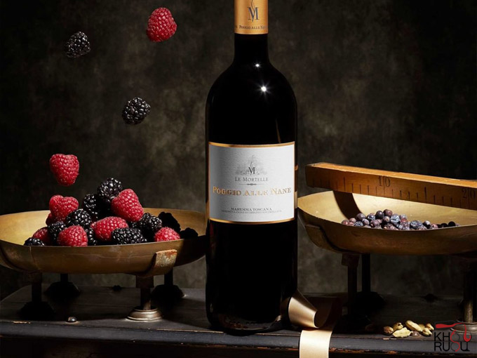 Rượu vang Ý Poggio Alle Nane Maremma 2018