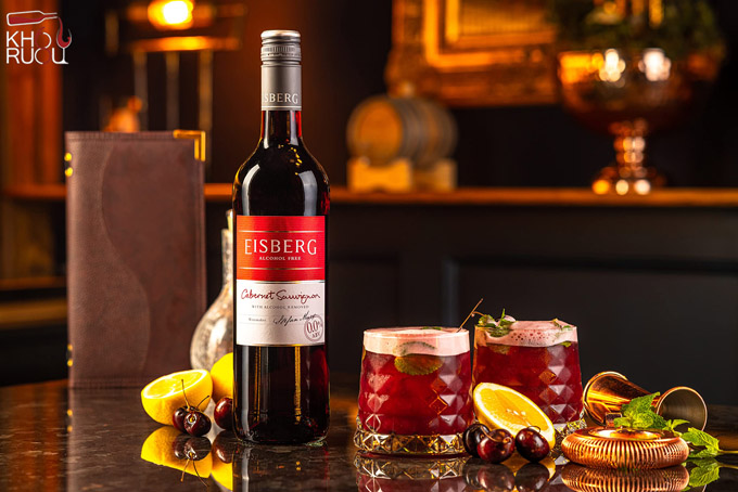 Những loại rượu vang đỏ không cồn ngon nhất Eisberg Cabernet Sauvignon