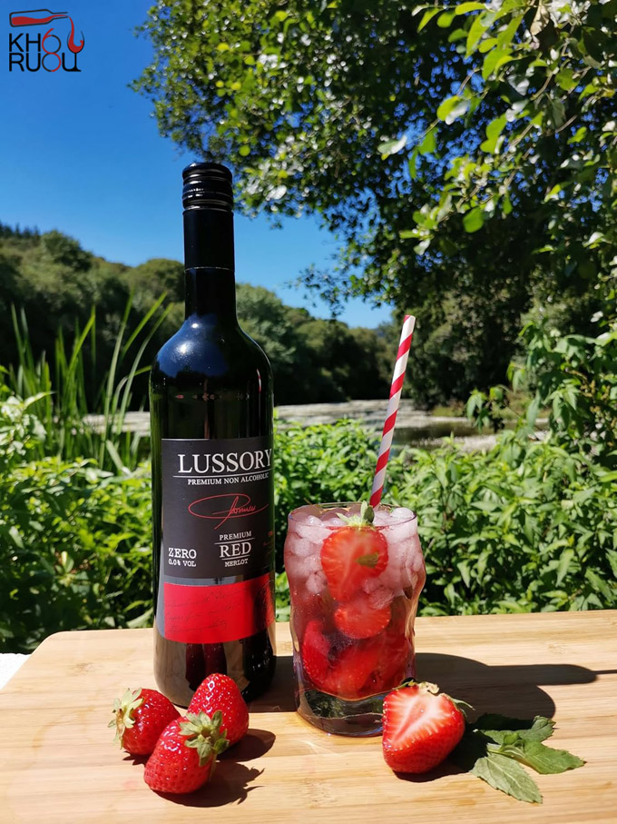Những loại rượu vang đỏ không cồn ngon nhất Lussory Premium Tempranillo Non-Alcoholic Red Wine