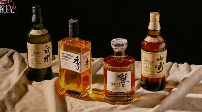 Các loại rượu Whisky nhập khẩu từ Nhật Bản