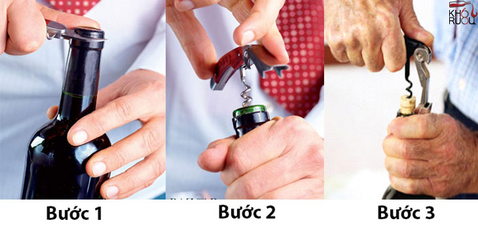 Hướng dẫn cách thưởng thức rượu ngoại đúng điệu Mở rượu vang ngoại đúng điệu