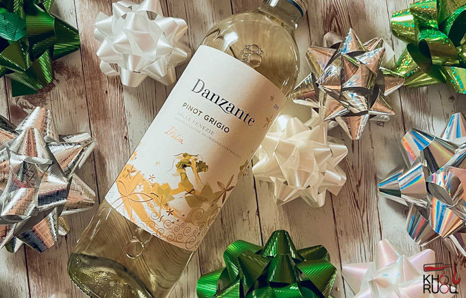 Top 10 Rượu Vang Trắng Ngon Nhất 2024 Danzante Pinot Grigio 2024