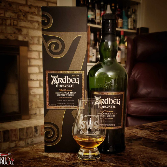 Top rượu Whisky tốt nhất thế giới năm nay Ardbeg Uigeadail