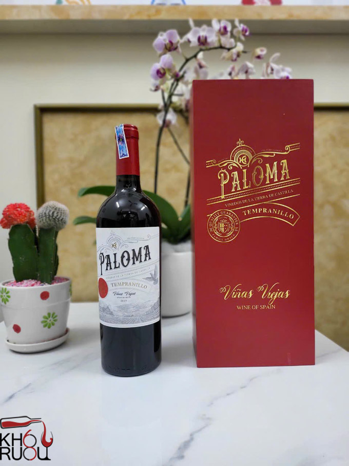 Rượu Vang Tây Ban Nha Paloma Vinas Viejas Tempranillo Hammeken Hellas Paloma Vinas Viejas Tempranillo Hammeken Hellas