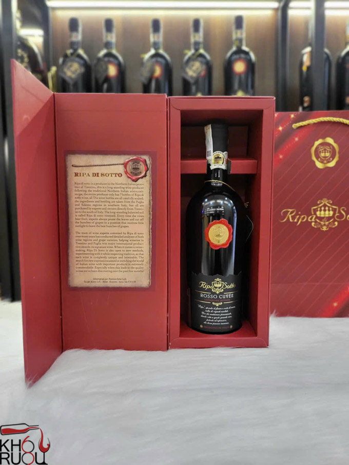 rượu vang Ý Ripa Di Sotto Rosso Cuvée
