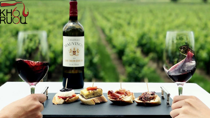 Rượu vang Pháp Château Mauvinon - Grand Cru - Saint Emilion