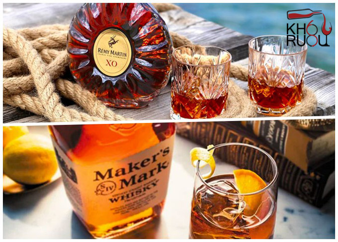 Whiskey hay Cognac