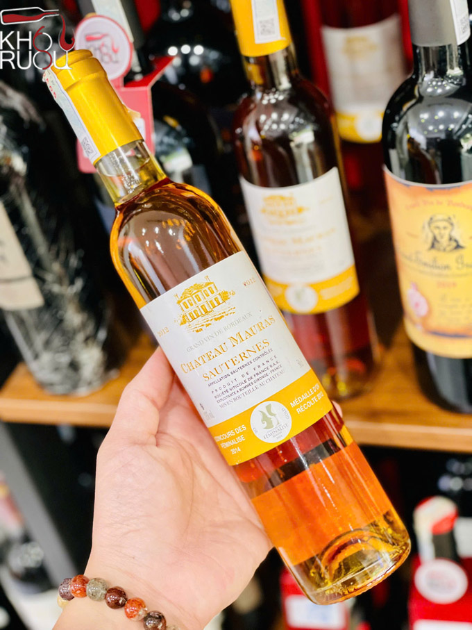 Rượu vang Pháp CHATEAU MAURAS SAUTERNES CHATEAU MAURAS SAUTERNES