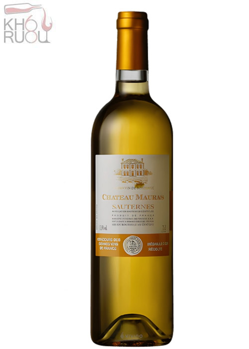 Rượu vang Pháp CHATEAU MAURAS SAUTERNES CHATEAU MAURAS SAUTERNES