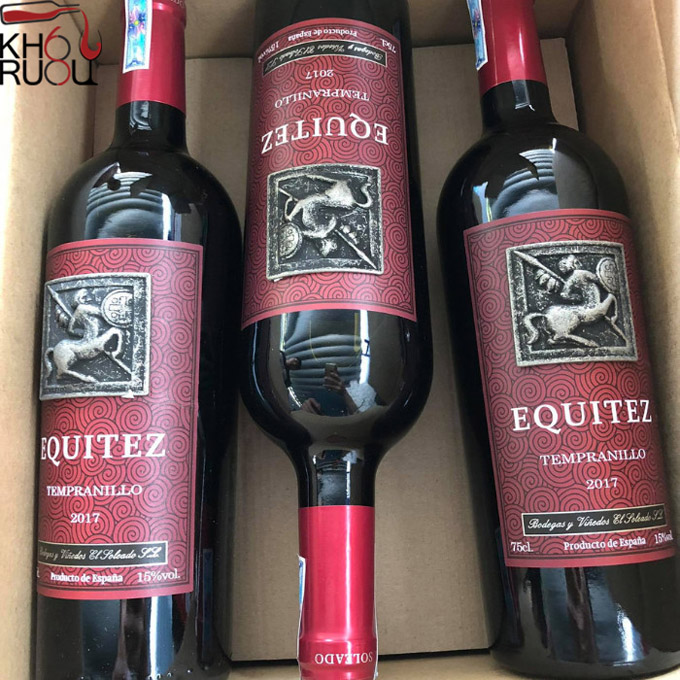 Rượu vang Tây Ban Nha Equitez Tempranillo – Sự lựa chọn hoàn hảo cho tín đồ vang đỏ Equitez Tempranillo