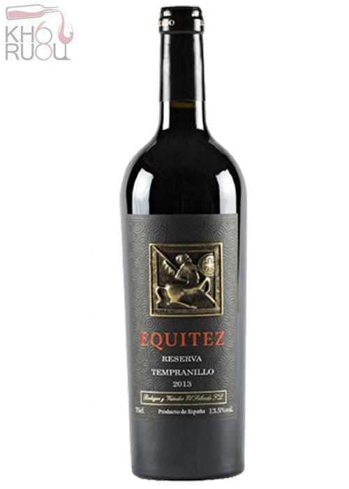Rượu vang Tây Ban Nha Equitez Tempranillo – Sự lựa chọn hoàn hảo cho tín đồ vang đỏ Equitez Reserva