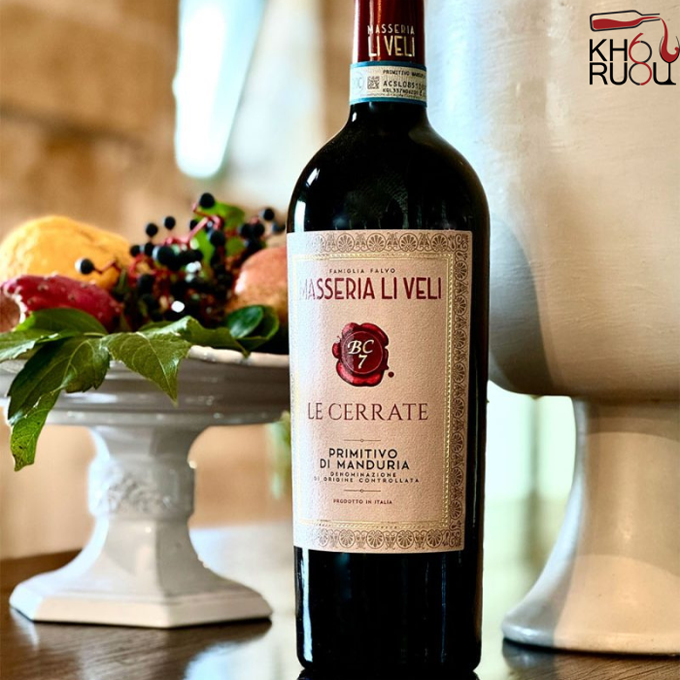 Rượu vang Ý Masseria Li Veli Le Cerrate