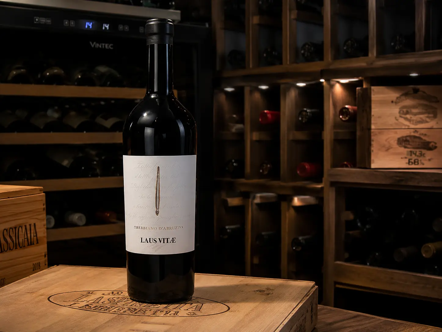 Cách bảo quản Rượu Vang Laus Vitae Trebbiano