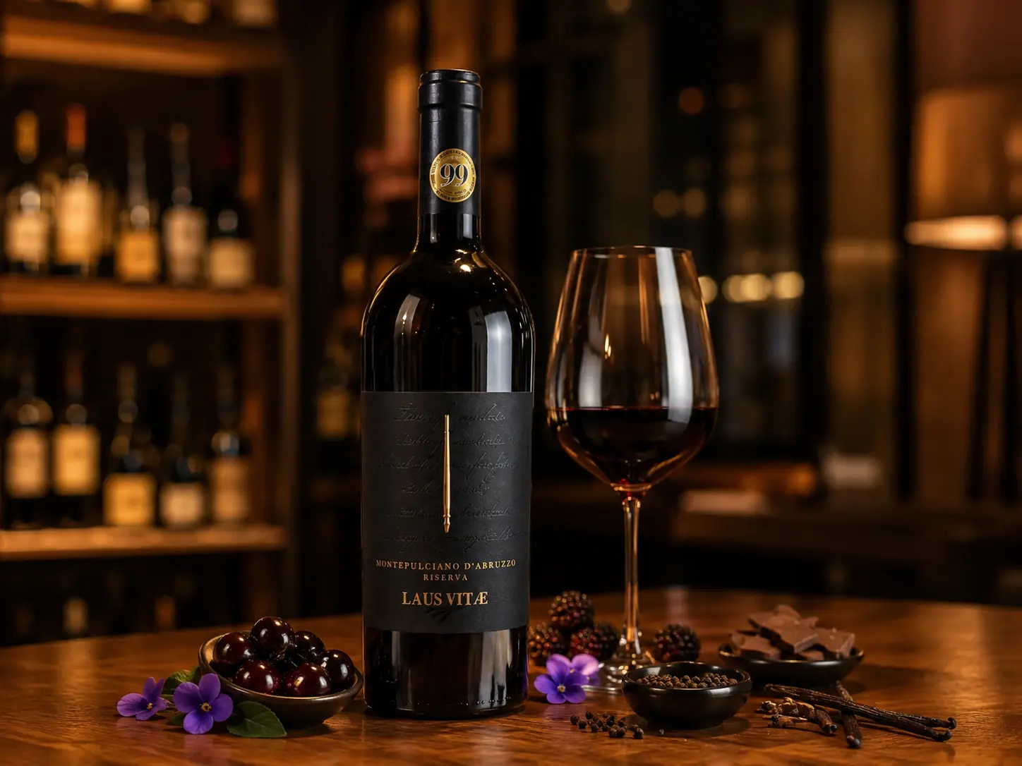 Hương vị Rượu Vang Laus Vitae Montepulciano