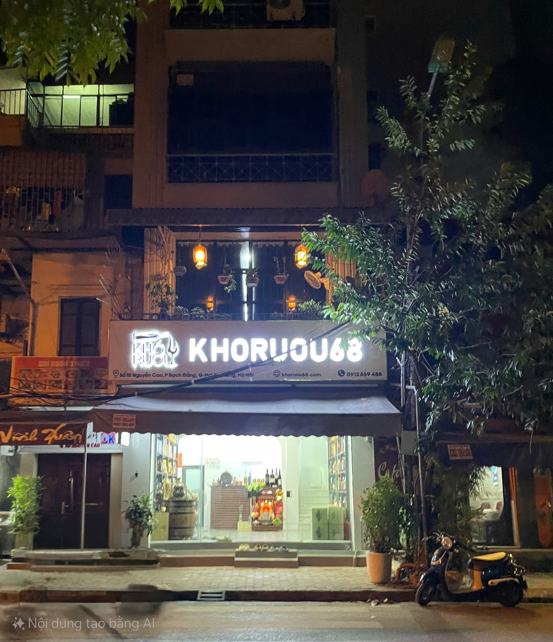 Địa chỉ kho rượu 68 VN