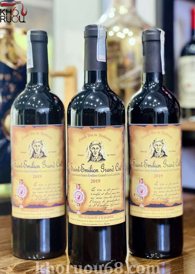 Rượu Vang Pháp Petit Moine Saint-Emilion Grand Cru Rượu Vang Pháp Petit Moine Saint-Emilion Grand Cru