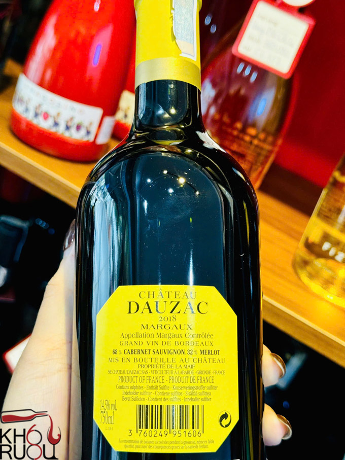 CHÂTEAU DAUZAC 2018